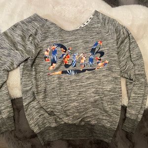 Victoria Secret -Pink- Off Shoulder Sweatshirt